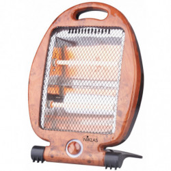 Cheminée electrique 1800W VULCANO NIKLAS Radiateur effet feu