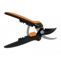 Sécateur Professionnel FISKARS Lame micro-tip Poignée Soft Grip