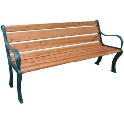 Banc de jardin 126 x 56 xh...