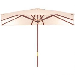 Parasol de jardin Beige...