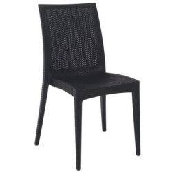 Chaise Bistrot en résine de...