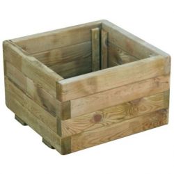 Jardinière en bois traité...