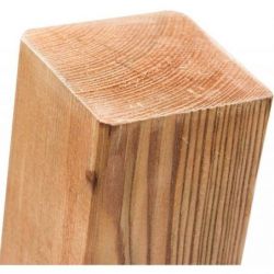 Poteau carré en bois de pin...