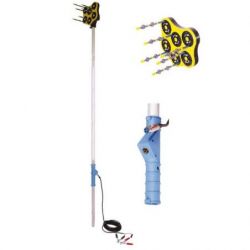 Peigne vibreur sur perche +...