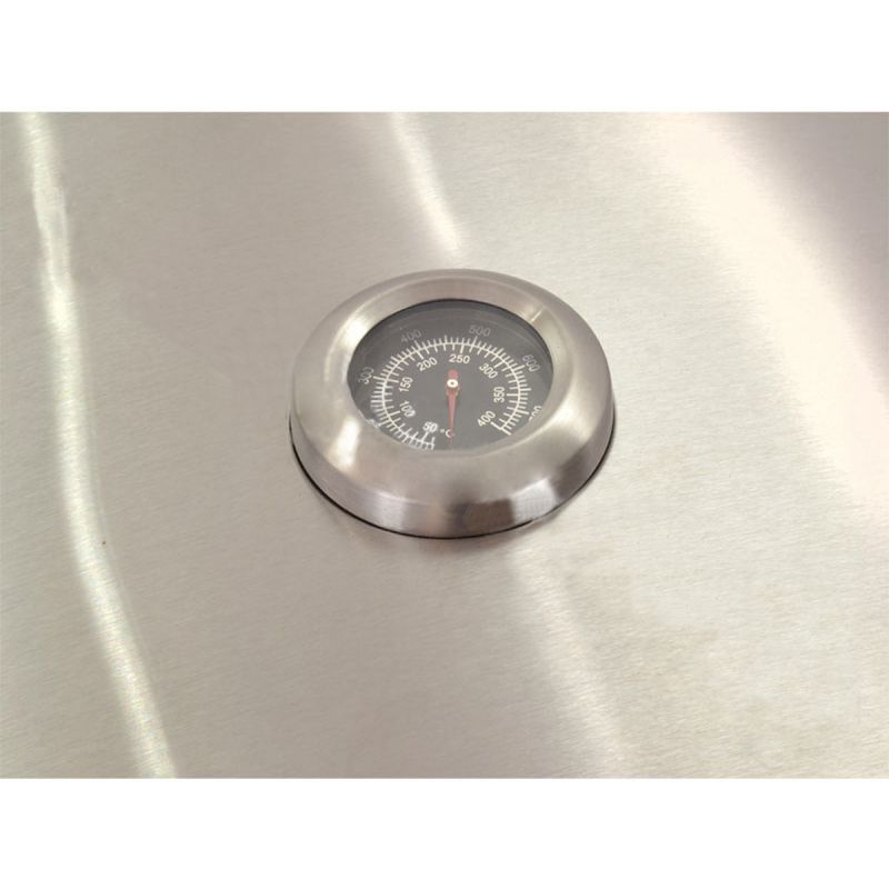 Four à Pizza Gaz INTEC 4400W - Chauffe à 450°C En 15min - Pierre Réfractaire - Pelle Incluse