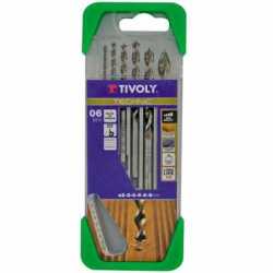 TIVOLY - Coffret de 6 foret...