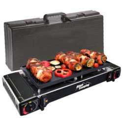 ALPENTECH Plancha grill gaz...