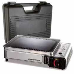 Réchaud gaz INOX 2200W MONT BLANC ALPEN + 8 Cartouches gaz 250gr Camping  Terrasse Chantier au meilleur prix