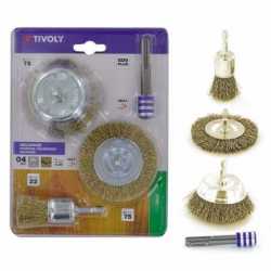 Lot de 3 brosses bois pour...