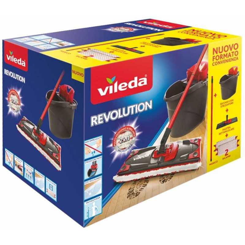 vhbw Lingette de nettoyage microfibre remplacement pour Vileda 161036,  4023103212237 pour laveur de sol