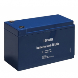 Batterie LITHIUM 12V - 8A...